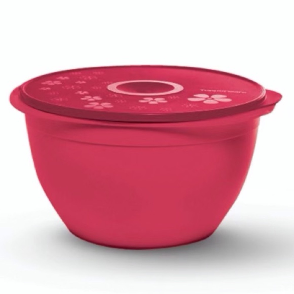 Tupperware Maxi Bowl 10 Liter Pink Beautiful